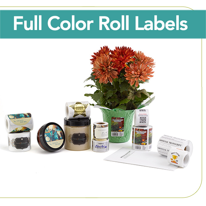 Roll Labels Full Color