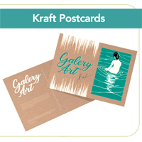 Brown Kraft Postcards
