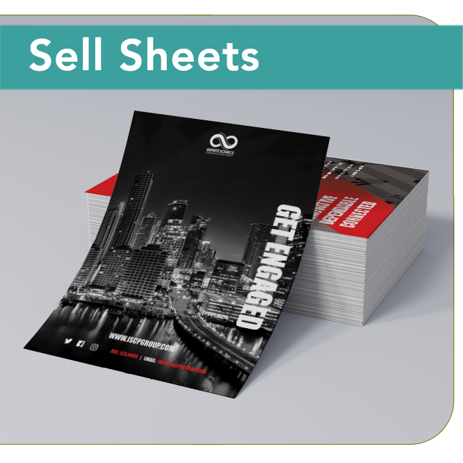 Standard Sell Sheets