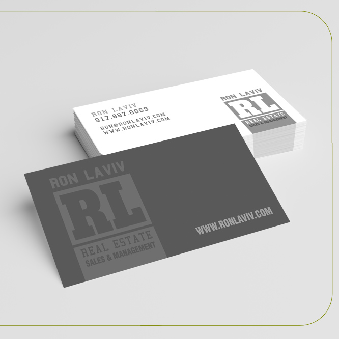 Suede Business Cards
